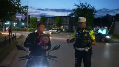 Edirne'de Trafik ve Asayiş Denetimleri: Kurallara Uymayanlara Yaptırım Uygulandı
