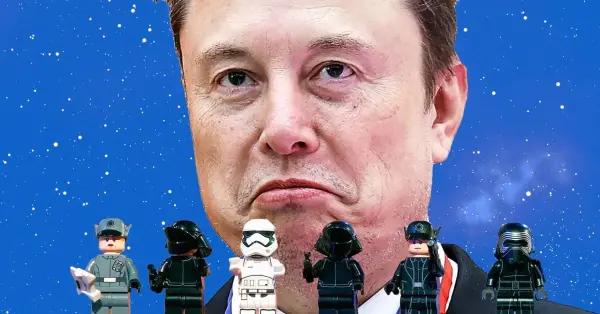 Elon Musk'ın Lego siparişiyle ilgili sosyal medyadaki gelişmeleri gösteren görsel