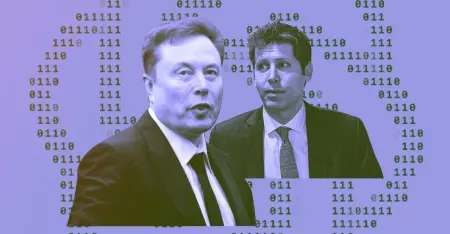 Elon Musk ve Sam Altman'ın dava süreciyle ilgili görseller