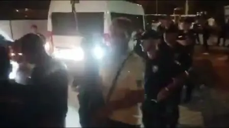 Enerji Bakanlığı önünde gözaltına alınan madenciler