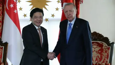 Erdoğan ve Singapur Başbakanı Wong'dan Stratejik İş Birliği Vurgusu: Gözler Hürmüz Boğazı'nda