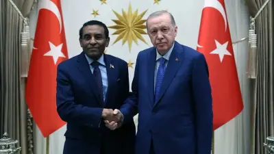 Erdoğan ve Sudan Başbakanı İdris, Ankara'da Görüştü