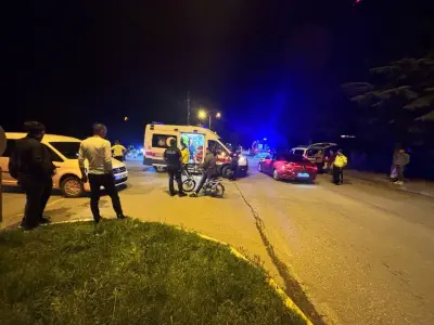 Erzincan'da Feci Kazada Motosiklet ve Otomobil Çarpıştı: 2 Yaralı