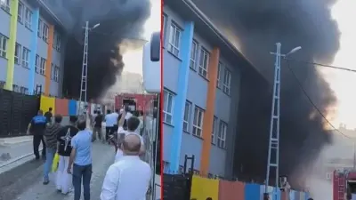 Esenyurt'ta İlkokulda Yangın Paniği: Öğrenciler Tatilde Olduğu İçin Can Kaybı Yaşanmadı
