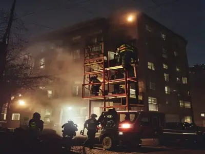 Esenyurt'ta Yangın Paniği: 14 Katlı Binadan 13 Kişi Kurtarıldı