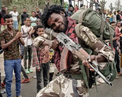 Tigray bölgesinde çatışmalardan etkilenen siviller
