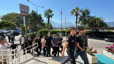 Fethiye Merkezli Suç Örgütü Operasyonunda 22 Gözaltı: 'Daltonlar' ve 'Casperlar' Yapılanmalarına Yeni Darbe