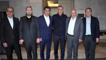 FIFA Genel Sekreteri Mattias Grafström, Türkiye'de spor yöneticileriyle bir araya geldi.