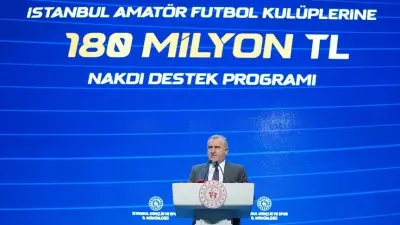 Gençlik ve Spor Bakanlığı'ndan İstanbul Amatör Futboluna 180 Milyon Liralık Destek