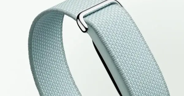Google Fitbit Air fitness takip cihazı ve farklı renklerde kordonları