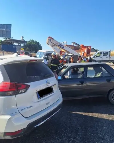 Hatay Altınözü'nde Trafik Kazası: İki Yaralı Hastaneye Kaldırıldı