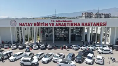 Hatay Eğitim ve Araştırma Hastanesi'nin dış görünümü
