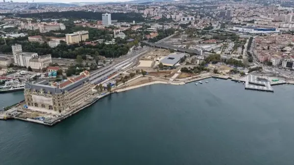 Haydarpaşa Garı restorasyon çalışmaları
