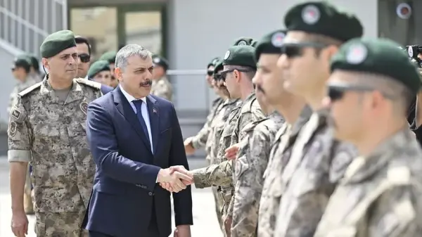 İçişleri Bakanı Mustafa Çiftçi'nin Özel Harekat Başkanlığı'nı ziyareti