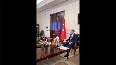 İçişleri Bakanı Çiftçi, Erzurum'dan Ankara'ya Uzanan Dostluğu Bakanlıkta Ağırladı