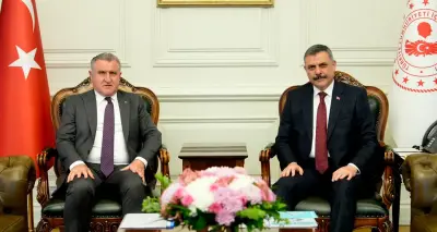 İçişleri Bakanı Çiftçi ve Gençlik ve Spor Bakanı Bak'tan İş Birliği Vurgusu