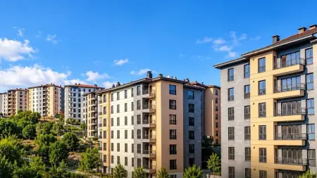İstanbul'da çöken binanın ardından yeni konutlara taşınan hak sahipleri