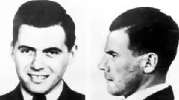 Josef Mengele'nin Auschwitz'deki bir fotoğrafı