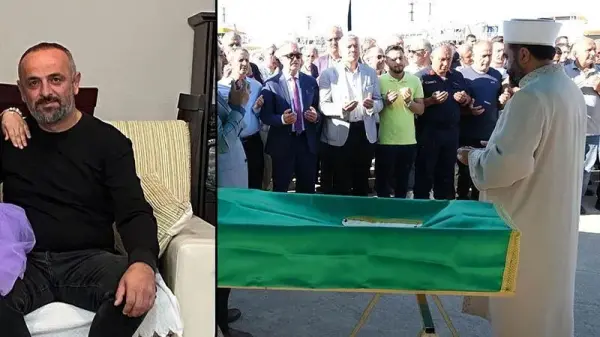 Hasarlı Türk balıkçı teknesi ve dalgalı deniz