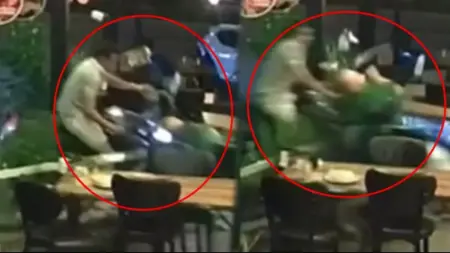 Karamürsel'de Lokantaya Dalan Motosiklet Kazası