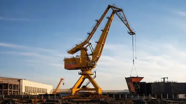 KARÇEL tarafından MUGEM projesi için üretilecek liman vinci