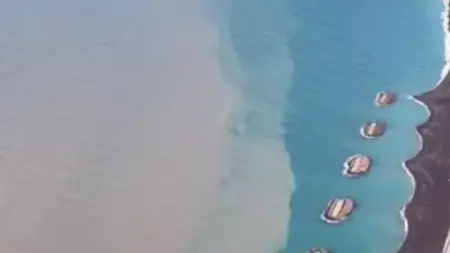 Kastamonu Abana'da Sağanak Sonrası Kahverengiye Dönen Karadeniz