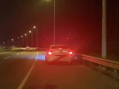 Kayseri'de Refüje Giren Otomobil Alev Aldı: 3 Yaşındaki Bebek Yaralandı