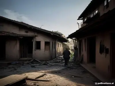 Kongo Demokratik Cumhuriyeti'nde Ebola farkındalığı sonrası saldırıya uğrayan siyasetçi Marie-Celestin Karondwa'nın evi