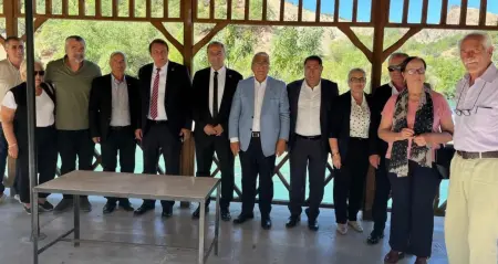 CHP Heyetinin Tunceli Ziyaretinde Halk İlgisi