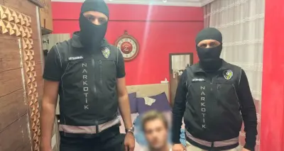 İstanbul'da yakalanan uluslararası uyuşturucu kaçakçısı Ion Rusu'nun operasyon anı
