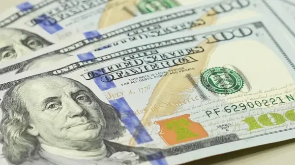 Küresel borç rakamlarını gösteren finansal ekran görüntüsü