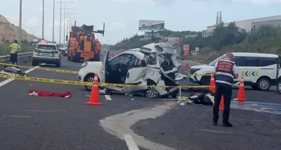 Kuzey Marmara Otoyolu'nda Kargo Kamyonu Faciası: 2 Can Kaybı, 6 Yaralı