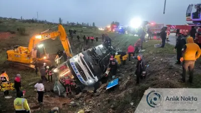 Malatya'da Feci Kaza: Otobüs Şarampole Devrildi, 3 Can Kaybı, 22 Yaralı