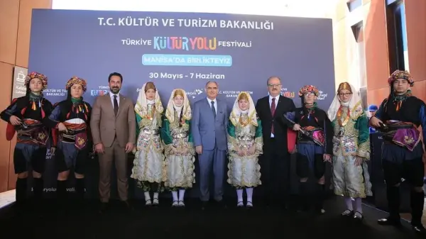 Manisa Müzesi'nde Türkiye Kültür Yolu Festivali açılış töreni
