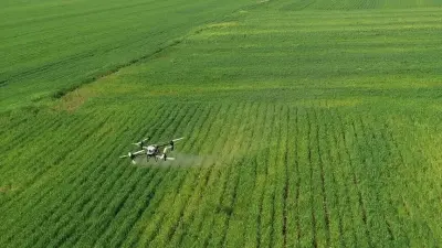 Mardinli üreticiden rekor yağış sonrası dronla koruma seferberliği