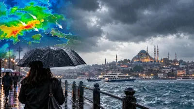 İstanbul'da Sağanak Yağış Bekleniyor