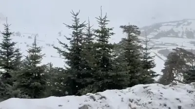 Mayıs Ayında Sürpriz Kar: Bolu ve Düzce'nin Zirveleri Beyaza Büründü