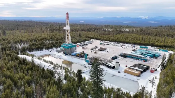 Mazama Energy'nin jeotermal sondaj platformu