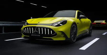 Mercedes AMG GT 4-kapılı elektrikli coupe modeli
