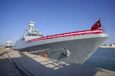Milli Korvet TCG Burgazada, Fas'ın Tanca Limanı'nda Stratejik Ziyaretini Tamamladı