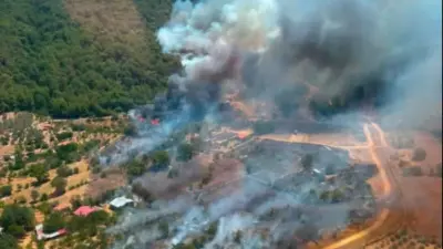 Muğla'da Orman Yangınıyla Mücadele İkinci Gününde Devam Ediyor: İnlice Mahallesi Tahliye Edildi, Bungalovlar Zarar Gördü