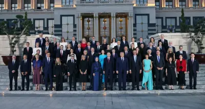 NATO Liderleri Ankara'da Külliye'de Buluştu: Aile Fotoğrafı Çektirildi