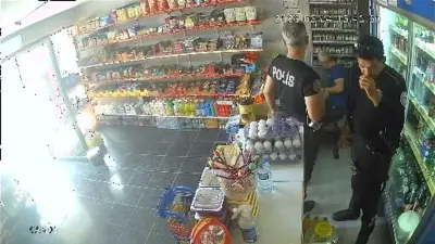Nefes Borusuna Şeker Kaçan Bakkal, Polis Memurunun Heimlich Manevrasıyla Kurtarıldı