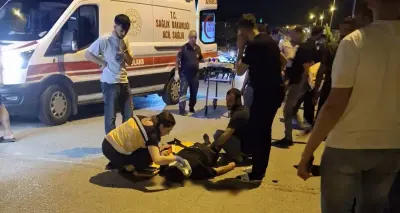 Nizip'te Korkunç Kaza: İki Motosiklet Çarpıştı, 4 Yaralıdan 2'si Ağır Durumda