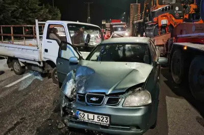Ordu'da Feci Kaza: Bir Ölü, Bir Yaralı