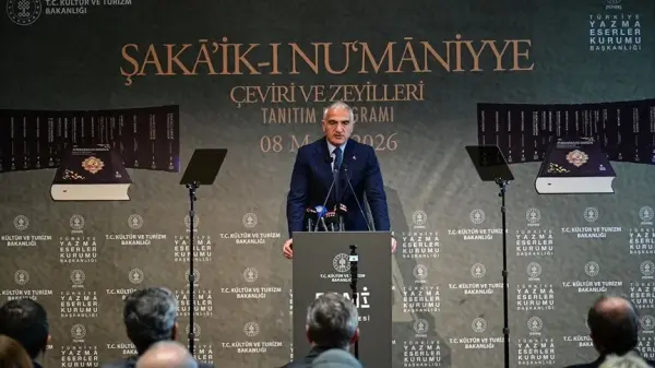 Rami Kütüphanesi'nde 'Şaka'ik-ı Nu'maniyye' külliyatı tanıtım toplantısı