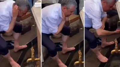 Özgür Özel'in Abdest Görüntülerinin Perde Arkası Ortaya Çıktı: 'Vatandaş Kaydetti, Partiyle Alakası Yok'