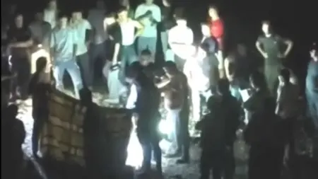 Kayseri'de dereye düşen 13 yaşındaki Ela Nur Çenge'nin cansız bedenine ulaşılmasıyla ilgili arama kurtarma çalışmaları.