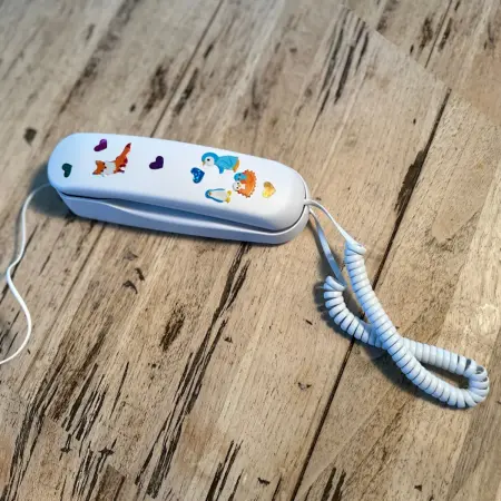 Pinwheel Home retro tarzı çocuk sabit telefonu