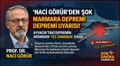 Prof. Dr. Naci Görür'den Marmara İçin Kritik 'Büyük Deprem' Uyarısı